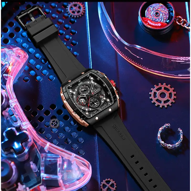 Curren 8442 Black 02