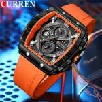 Curren 8442 Orange 01