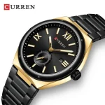 Curren 8471 Ch For Men Gold Black 01