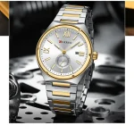 Curren 8471 Ch For Men Silver Gold 02