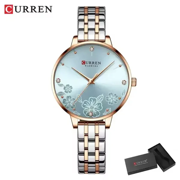 Curren 9068 Ch For Women Rose Blue