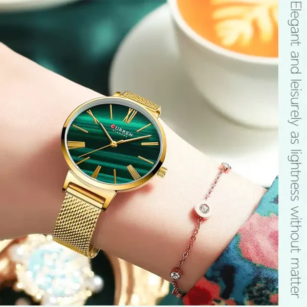 Curren 9076 Ch Gold Green 02