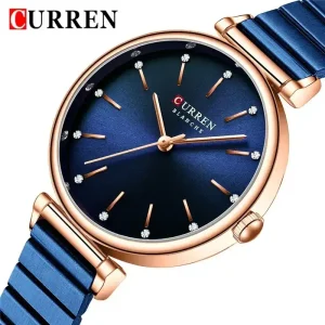 Curren 9081 Blue Rose Gold 01