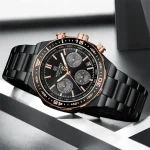 Naviforce 8049 Black Rose For Man 02