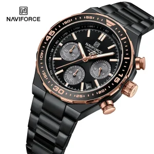 Naviforce 8049 Black Rose For Man