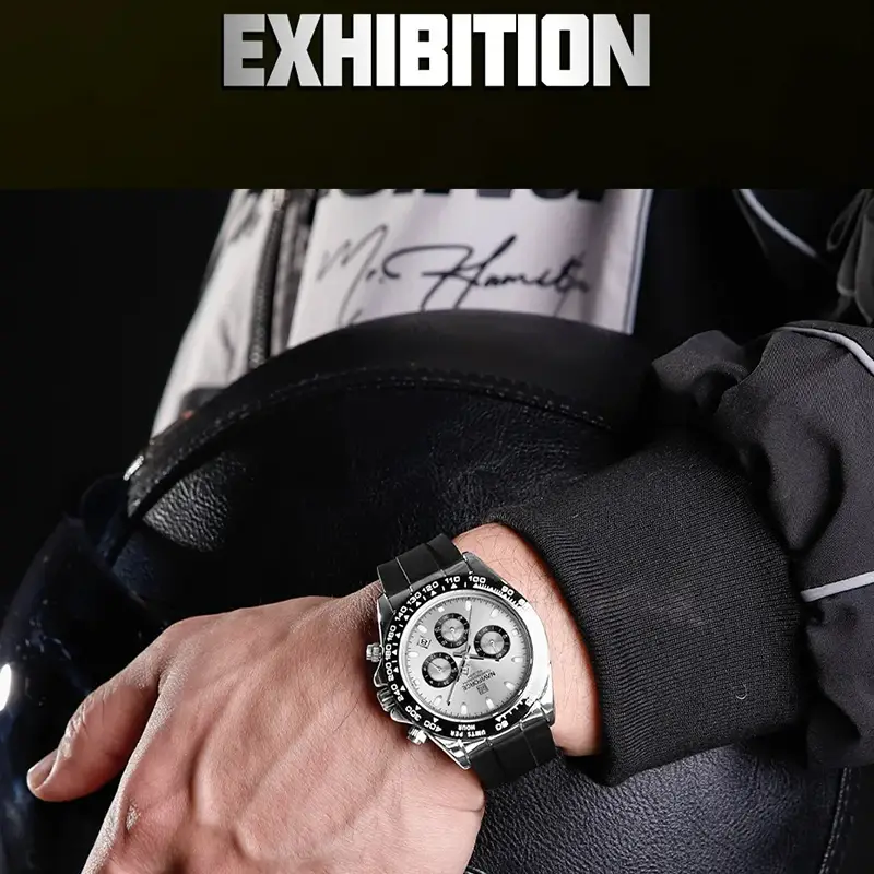 Naviforce 8054 Black Gray 01