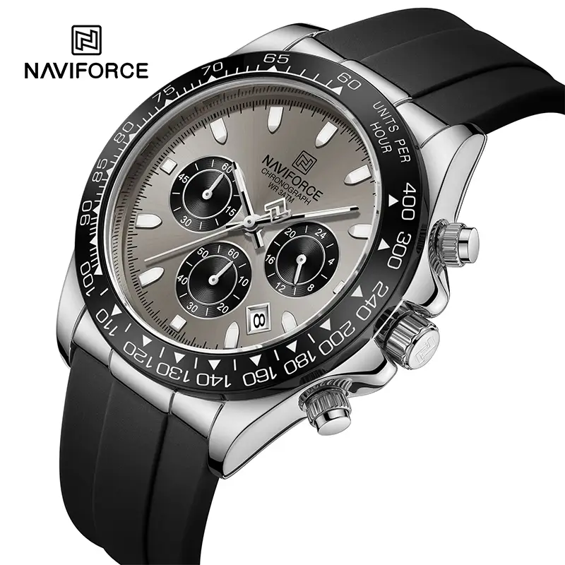 Naviforce 8054 Black Gray 02