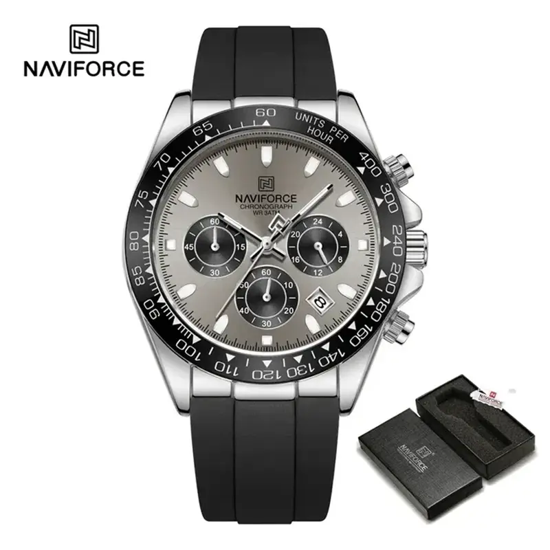Naviforce 8054 Black Gray Naviforce 8054 Black Gray
