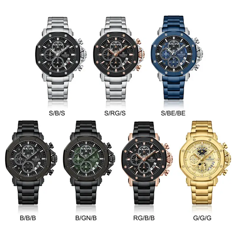 Naviforce 8065 Ch All Color