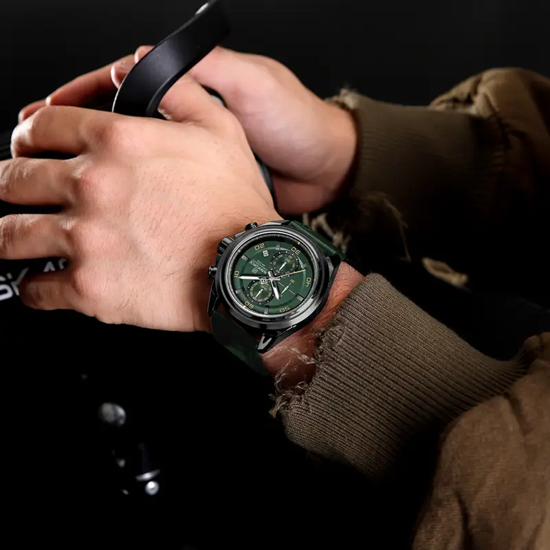 Naviforce 8075 For Men Green 04