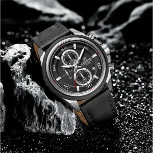 Naviforce 8076 For Men Silver Black 02