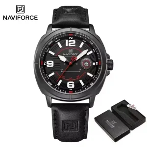 Naviforce 8078 Black Red