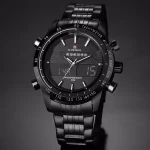 Naviforce 9024 Ch Black White 04