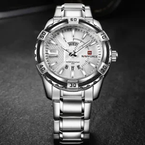 Naviforce 9117 Ch Silver 01