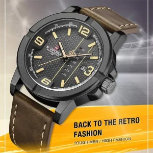 Naviforce 9177 Black Brown