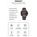 Naviforce 9197 Brown Black 02