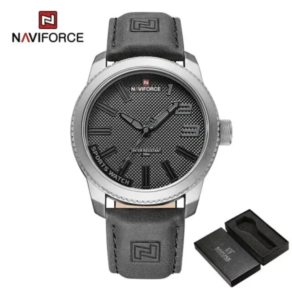 Naviforce 9202 Silver Gray