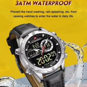 Naviforce 9208 Silver Black 03