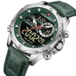 Naviforce 9208 Silver Green 01