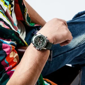 Naviforce 9208 Silver Green 02