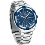 Naviforce 9218 Ch Silver Blue 03