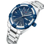 Naviforce 9218 Ch Silver Blue 04