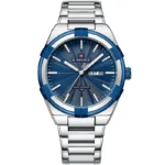 Naviforce 9218 Ch Silver Blue