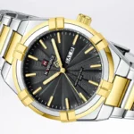 Naviforce 9218 Ch Silver Gold 01