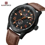 Naviforce 9229 Dark Brown Orange 01