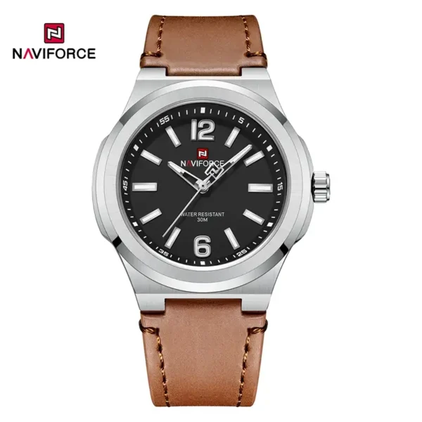 Naviforce 9233 Brown Black