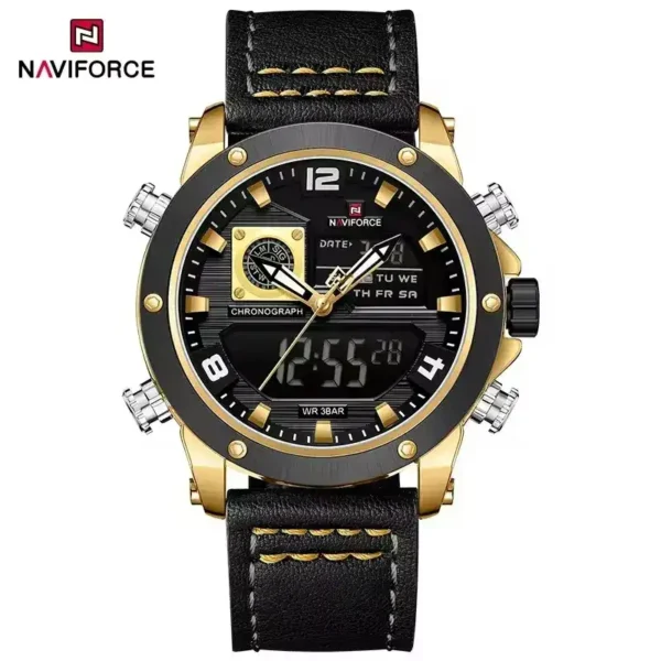 Naviforce 9236 Gold Black