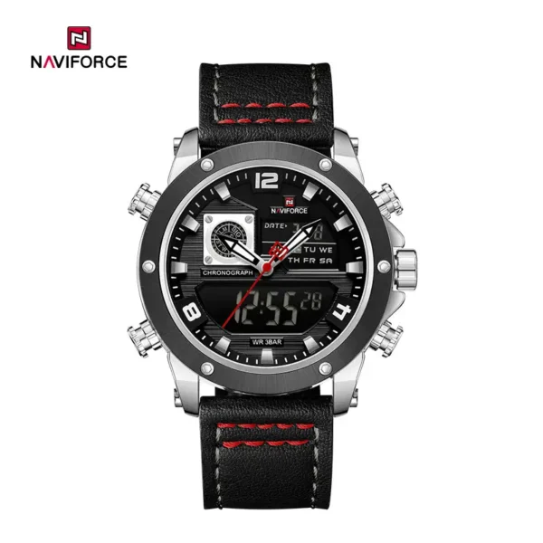 Naviforce 9236 Silver Black
