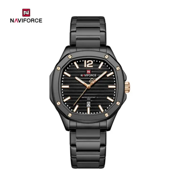 Naviforce 9243 For Men Black