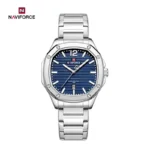 Naviforce 9243 For Men Silver Blue