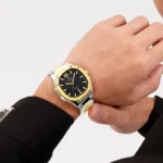 Naviforce 9243 For Men Silver Gold Black 02
