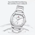 Naviforce 9243 For Men Silver White 04