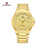 Naviforce 9245 Ch Gold For Men