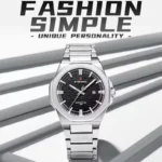 Naviforce 9245 Ch Silver Black For Men 01