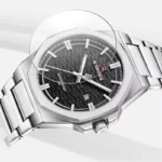 Naviforce 9245 Ch Silver Black For Men 02