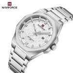 Naviforce 9245 Ch Silver For Men 04