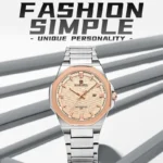 Naviforce 9245 Ch Silver Gold For Men 01