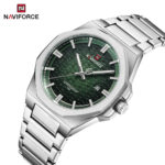 Naviforce-9245-Silver-Green-Watch-For-Men-1