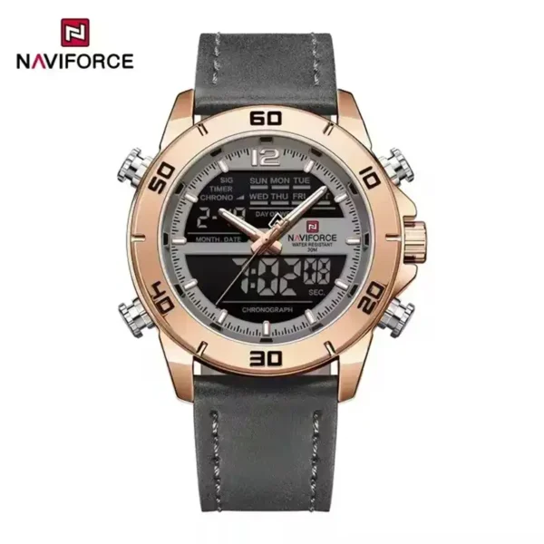 Naviforce 9253 L For Man Rose Gray