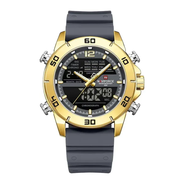 Naviforce 9253 T For Man Gold Gray
