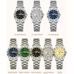 Poedagar 306 For Women Silver Gold Black Green Blue