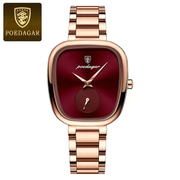 Poedagar 783 For Women Rose Red