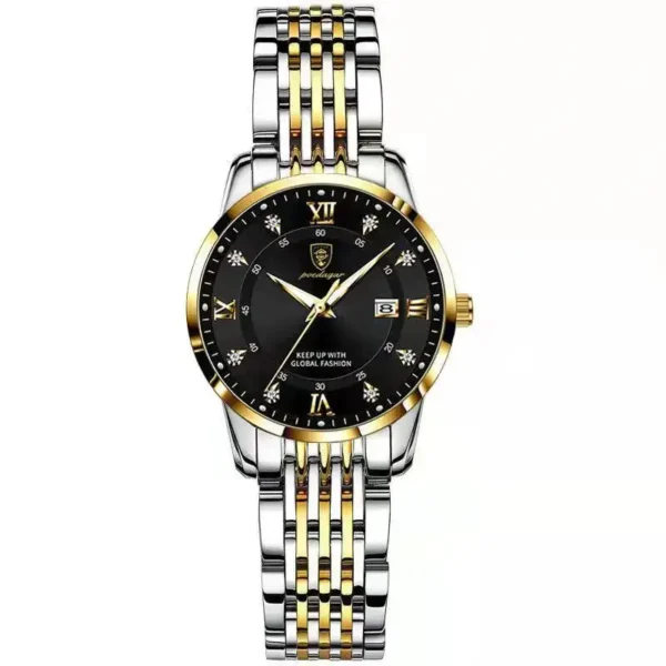 Poedagar 836 CH Gold Black For Women