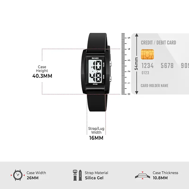 Skmei 2325 For Women Black 01