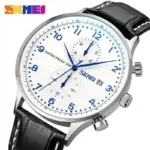 Skmei 9301 L Brown White Blue 01