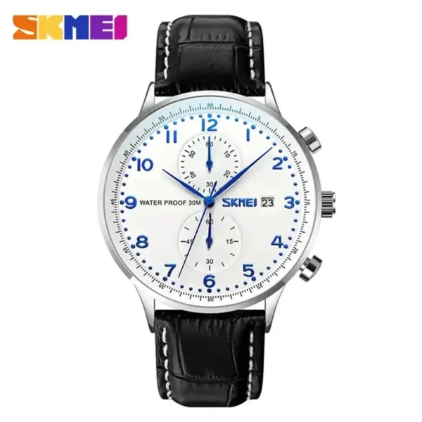 Skmei 9301 L White Blue